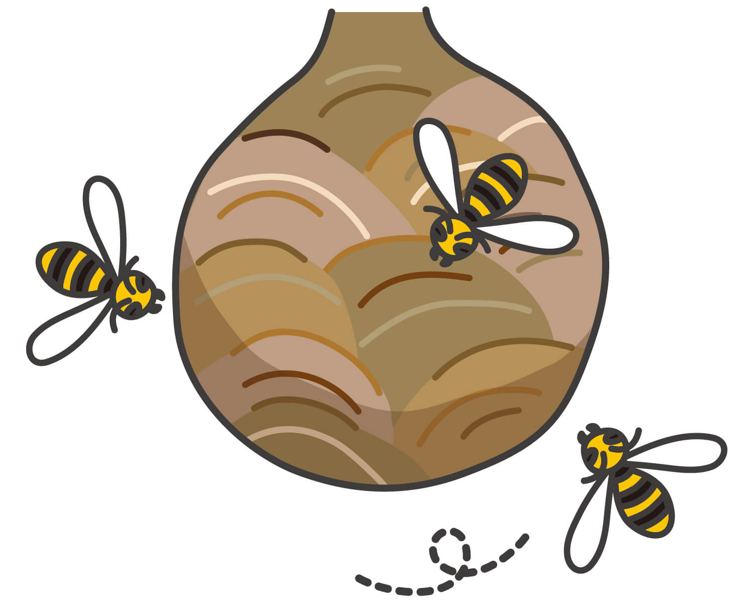 スズメバチの巣は縁起物なの？スピリチュアルで蜂は幸運の前兆？